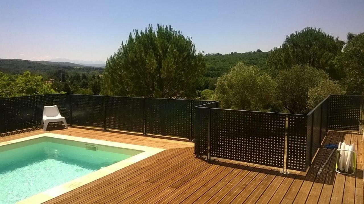 Villa Piscine Sud France Verzeille Eksteriør billede