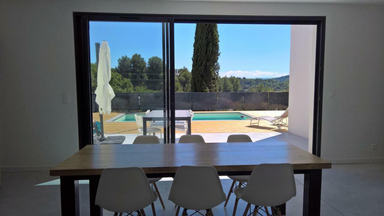 Villa Piscine Sud France Verzeille Eksteriør billede