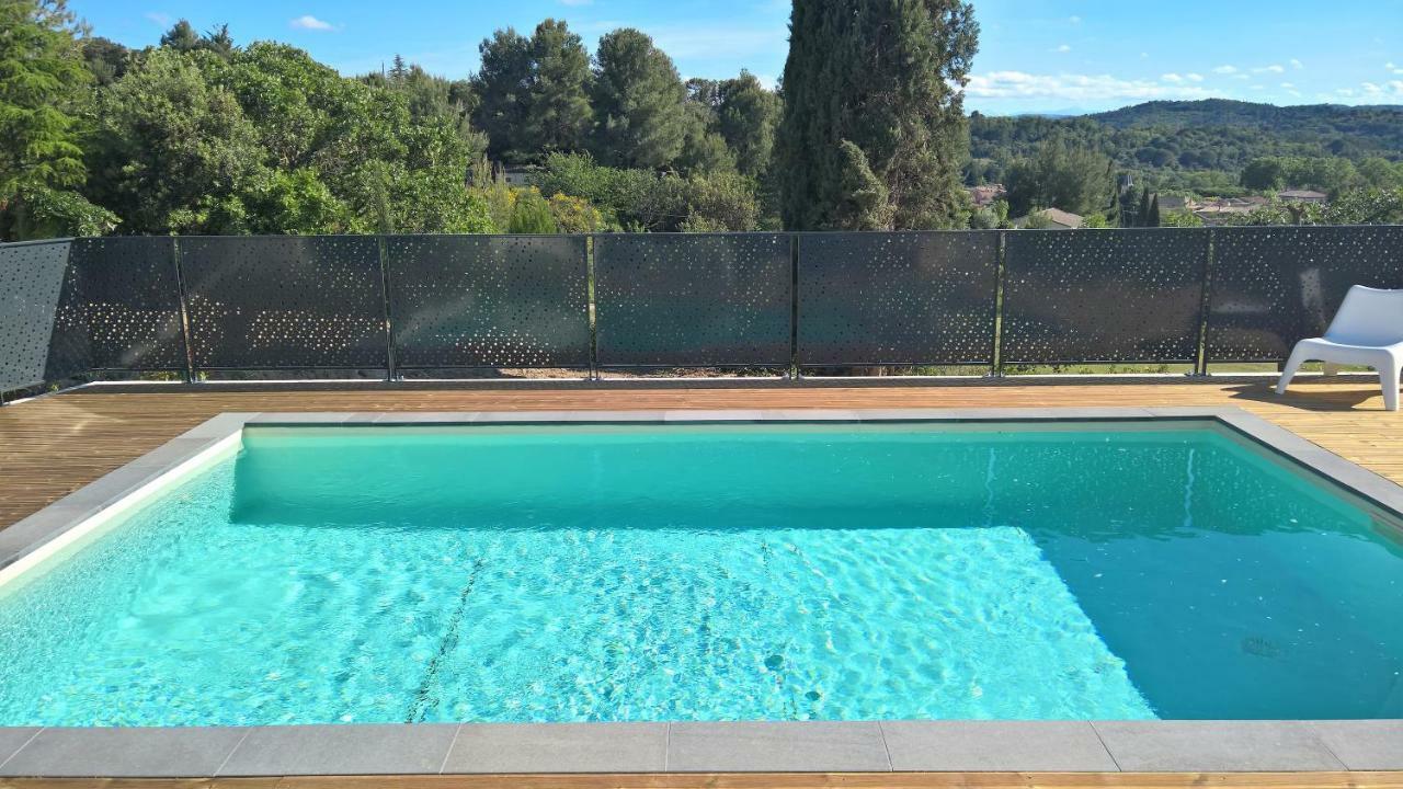 Villa Piscine Sud France Verzeille Eksteriør billede